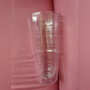 Clear 24 ounce Tervis Tumbler